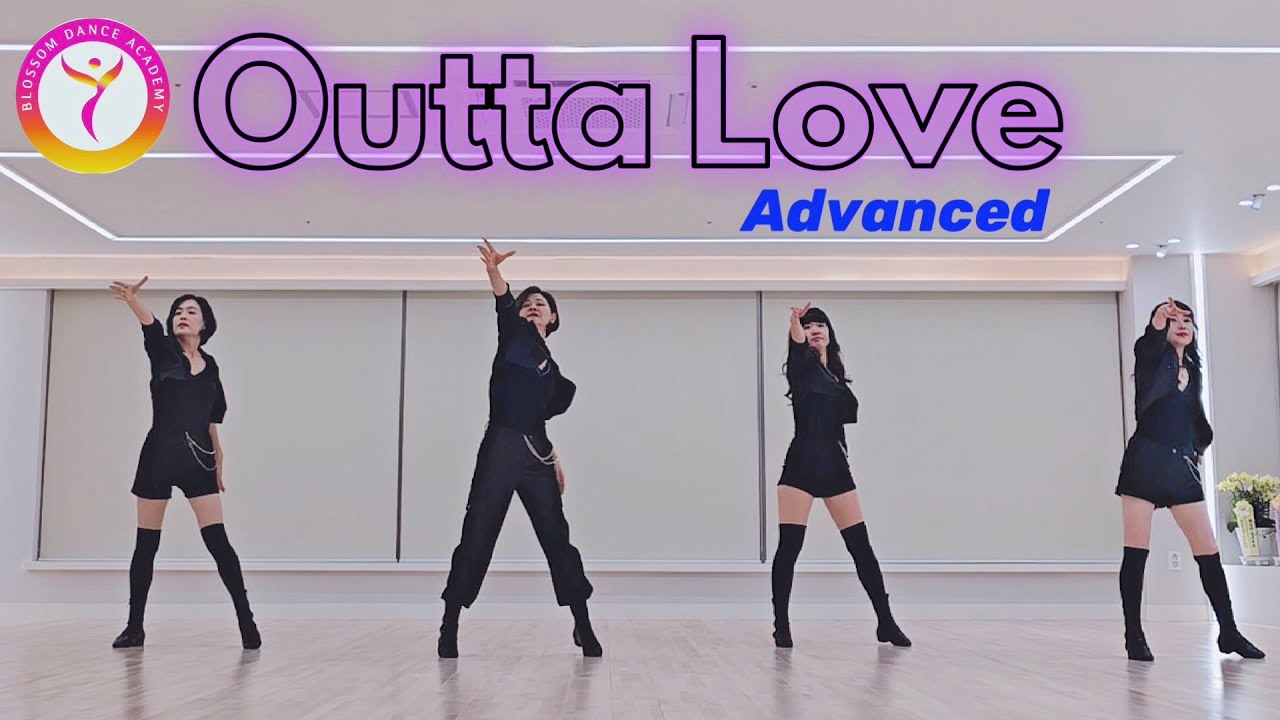 Outta Love Line dance/Advanced/Mark Furnell (UK) & Chris Godden (UK) #블라썸라인댄스 #부천라인댄스