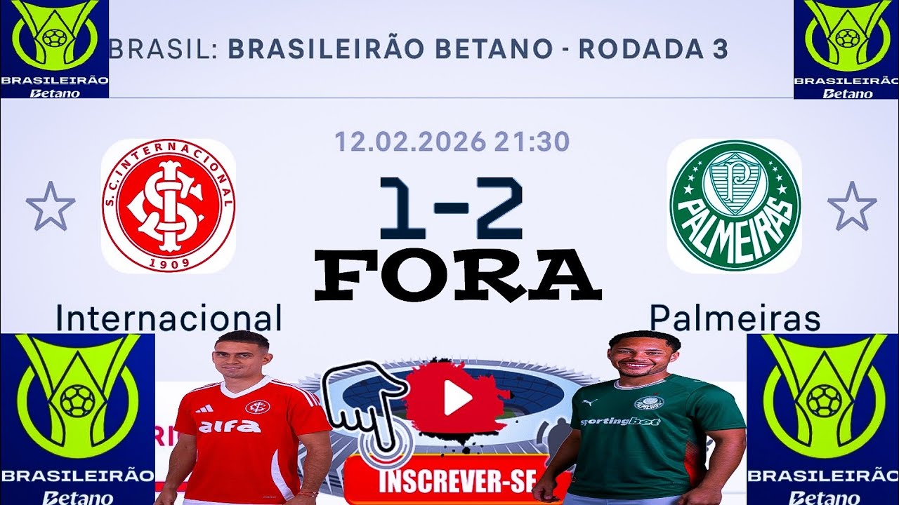 Palpites De Futebol Desta Quinta-Feira 12/02/2026