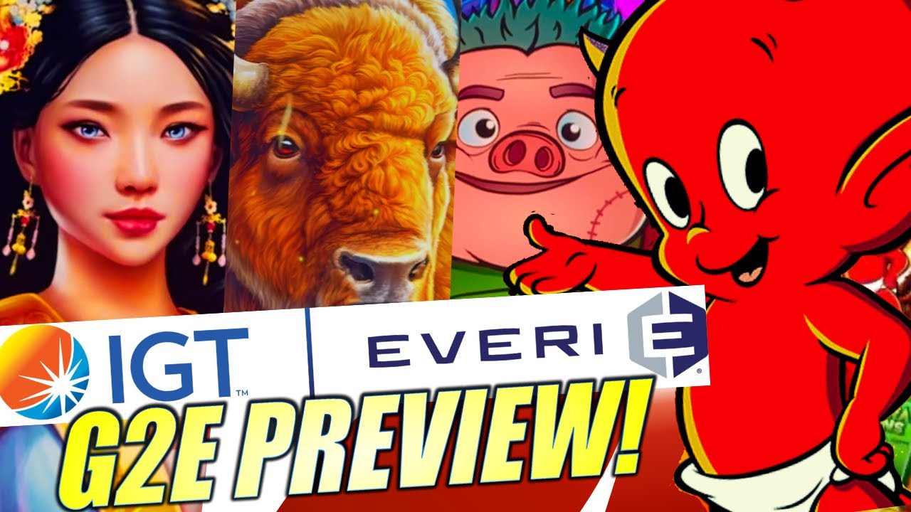 NEW SLOTS FROM IGT & EVERI! COMING SOON! G2E 2025 Slot Machine Demo Tour
