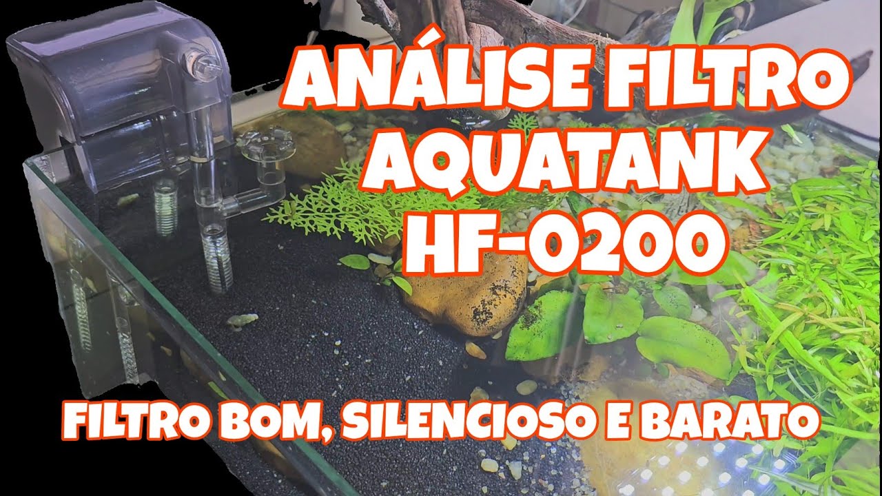 Análise Filtro Aquatank HF-020 - Não compre antes de ver este vídeo.