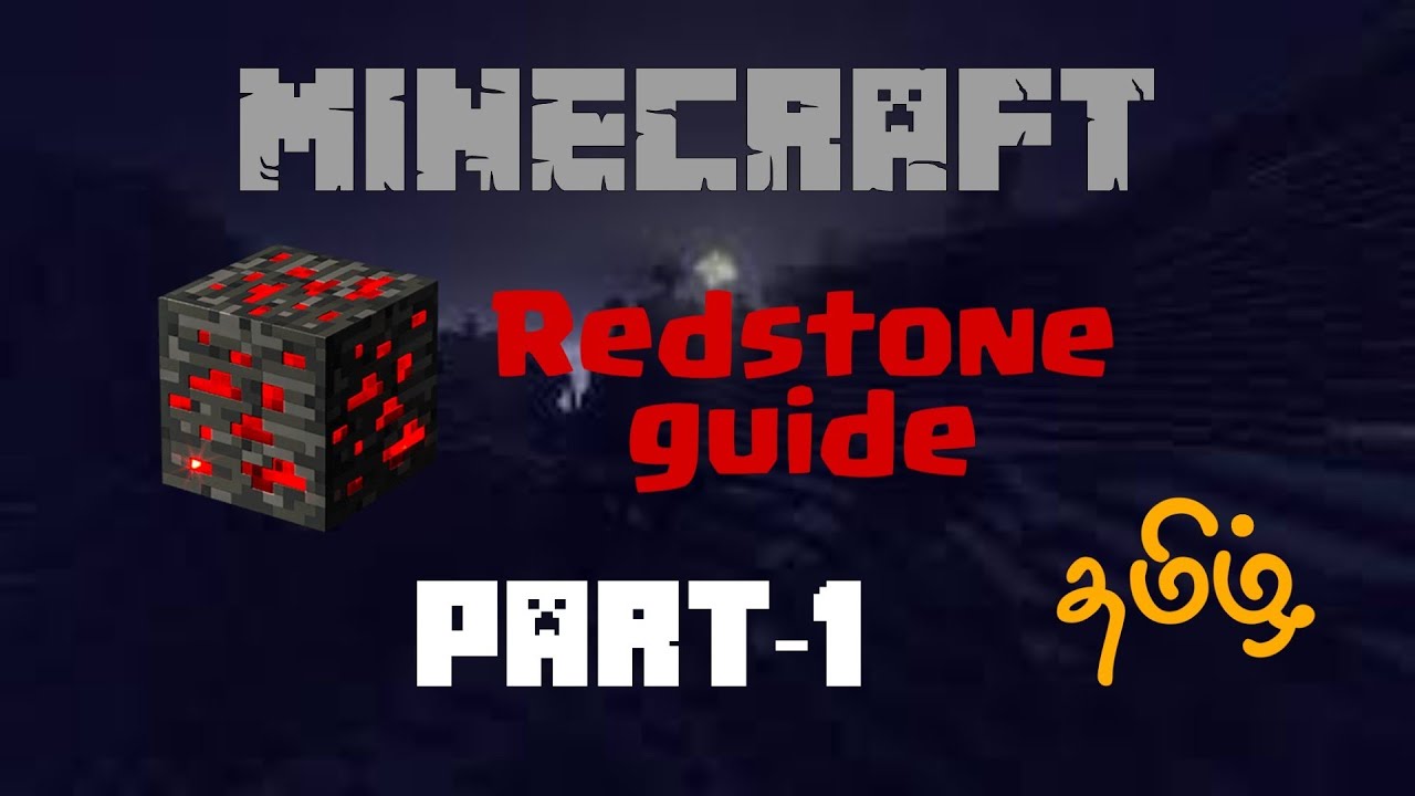 Redstone basic|basic about Redstone|creatermod|tamil gaming|tamil Minecraft