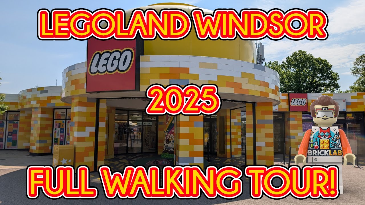 LEGOLAND Windsor UK – Full Walking Tour 2025 🏰🚶‍♂️Hidden Gems & Must-Sees! 👀