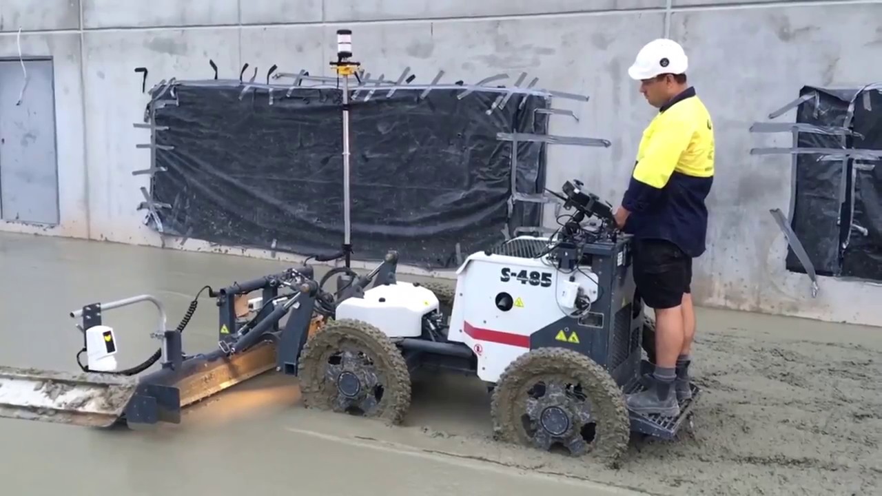 Somero S-485 Laser Screed Machine