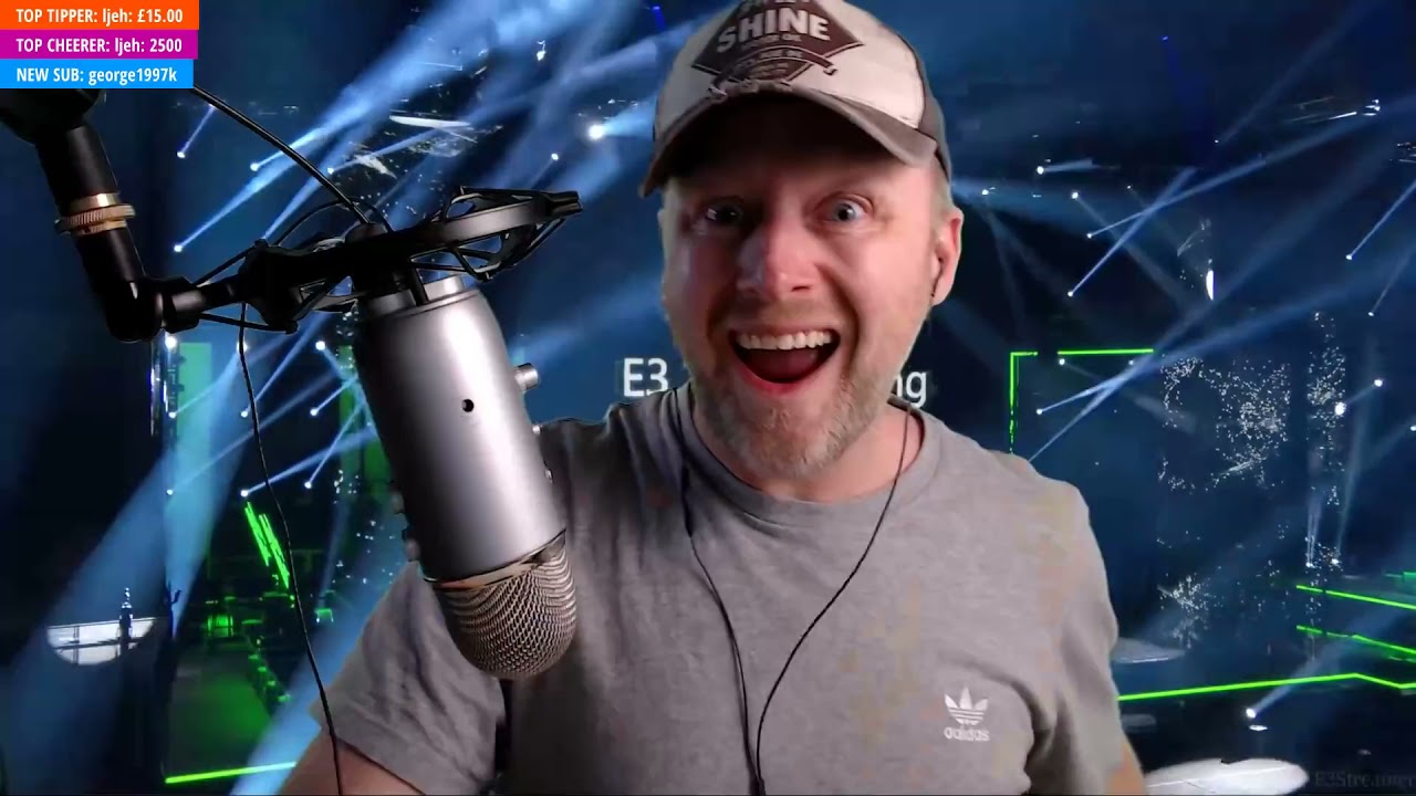 Limmy Twitch Archive // Limmy Reacts: X Box E3 Conference 2019 // [2019-06-09]