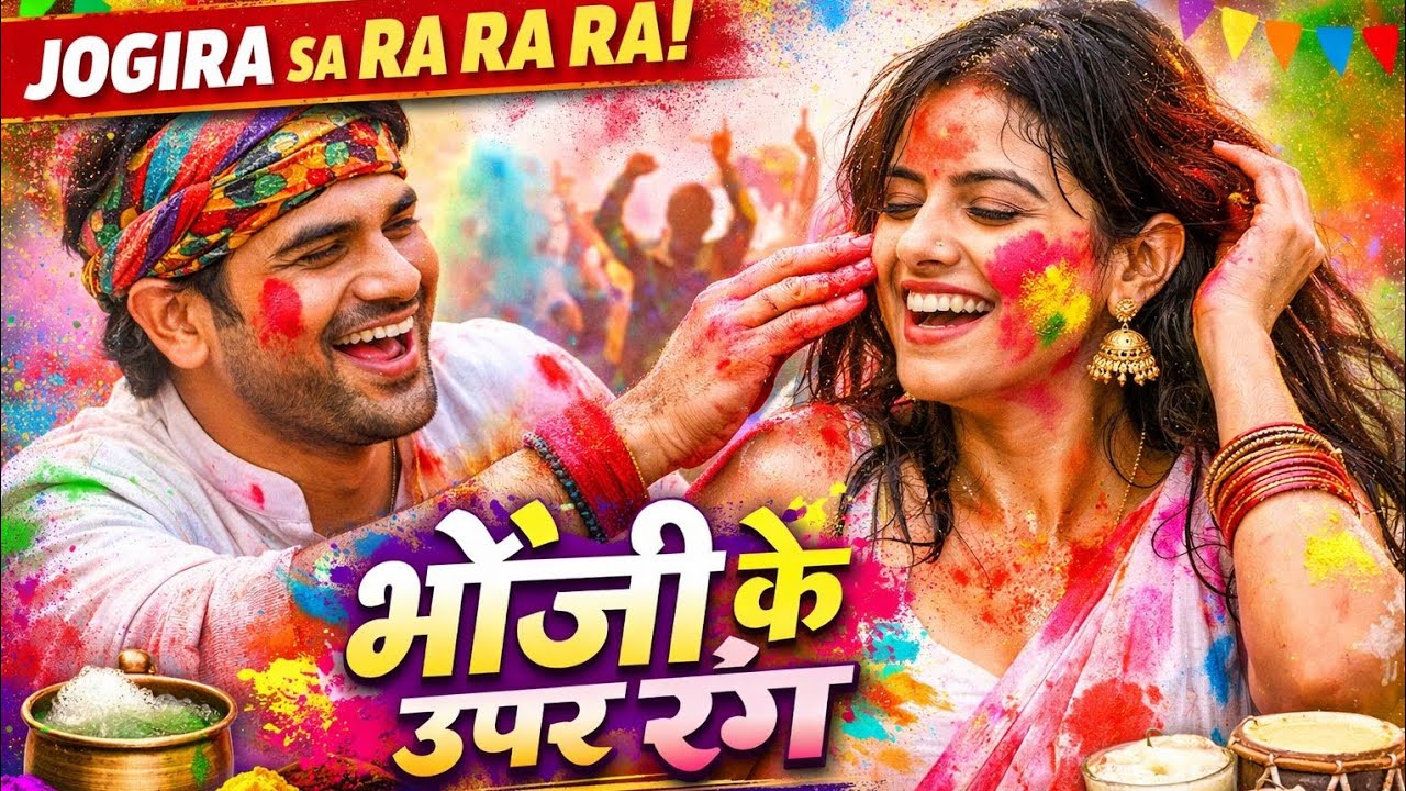 भौजी के ऊपर रंग | Jogira Sa Ra Ra Ra | Holi Song 2026 | Bhang Abir Rang Special 🎨🔥