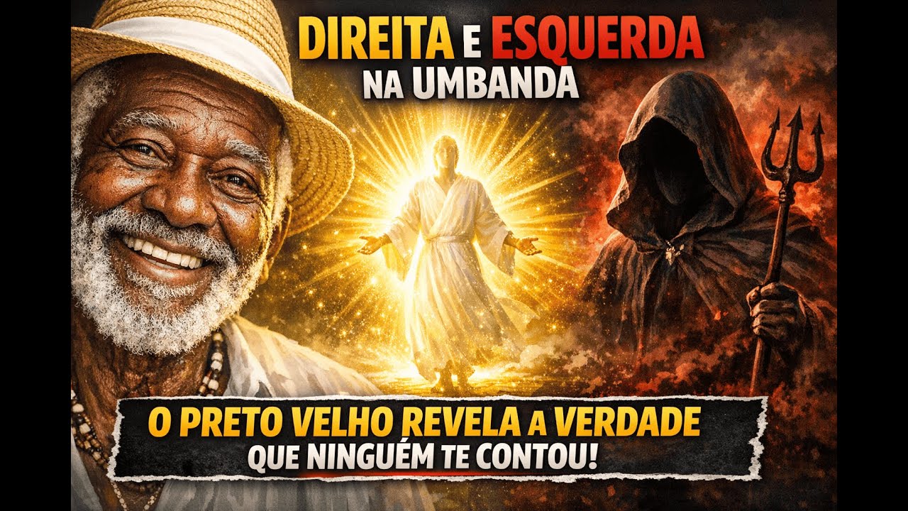 Direita e Esquerda na Umbanda: O Preto Velho Revela a Verdade Que Ninguém Te Contou
