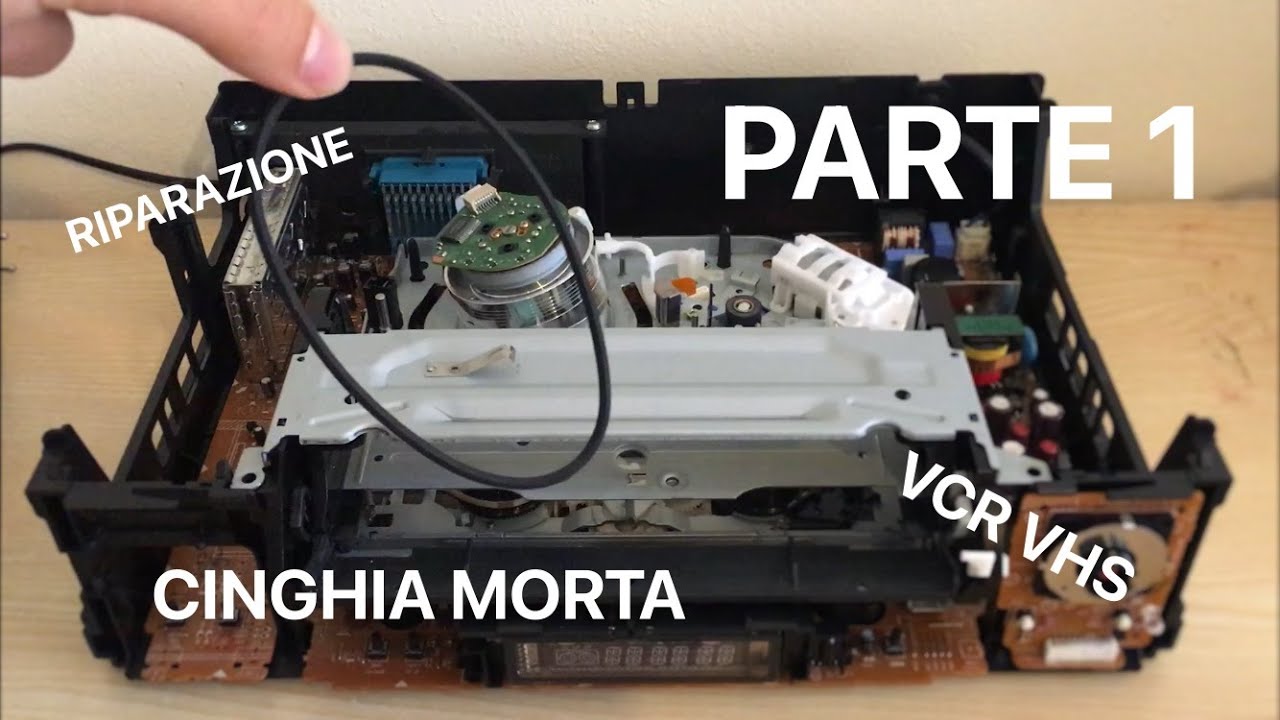 Riparazione prima parte VCR LG AF491P
