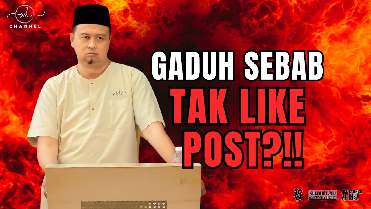 Syamsul Debat | Gaduh Sebab Tak Like Post?!!