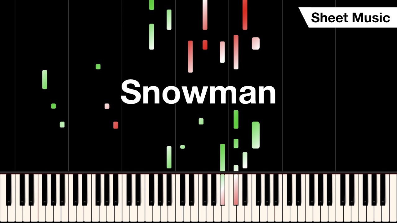 Sia - Snowman | Piano Cover (Synthesia Tutorial)