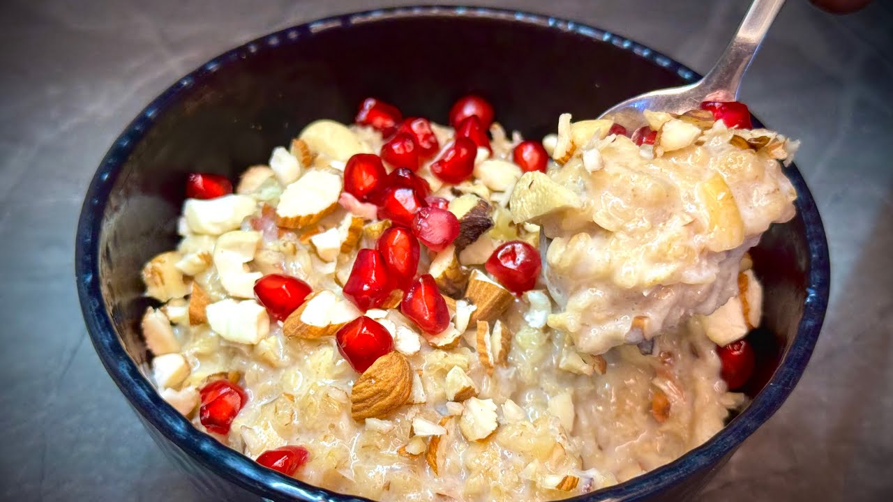 5 मिनट में बनने वाली टेस्टी ओट्स रेसिपी | Healthy Oats Recipe 😍