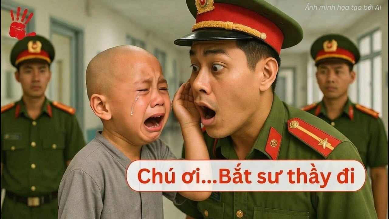 Chú Tiểu 7 Tuổi Đến Đồn Công An Xin Bắt Sư Thầy Trụ Trì – Câu Nói Khiến Tất Cả Im Lặng