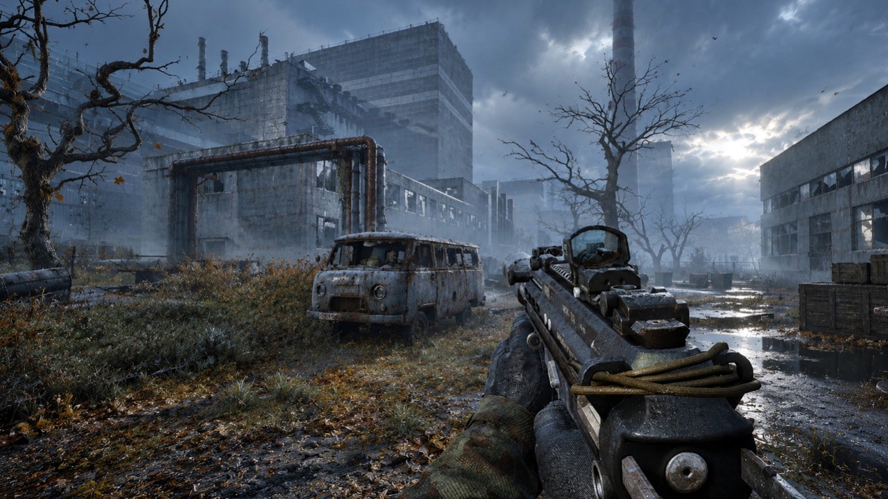 Exploring the Chornobyl Nuclear Power Plant Zone | STALKER 2 Immersive Gameplay