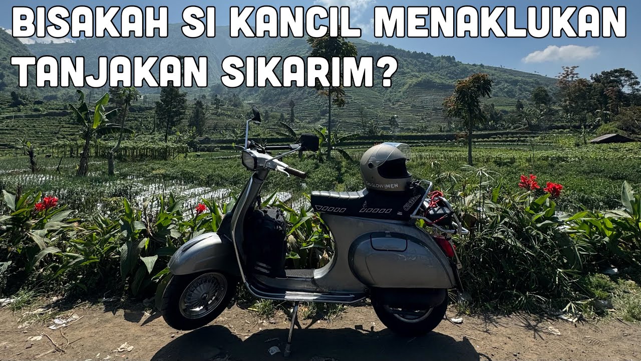 Solo Touring Jakarta-Dieng Via Sikarim, PART 2 [Vespa Special90 1976] [MotoVLog]