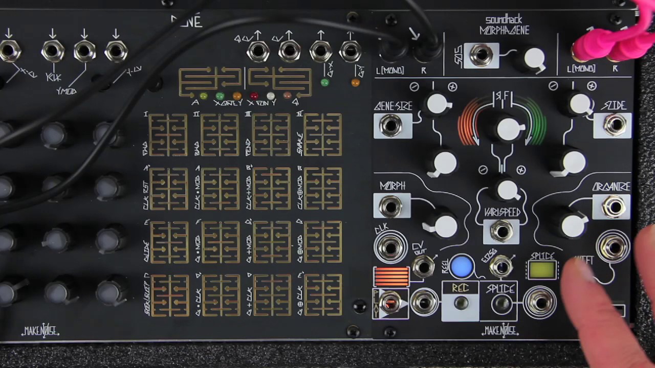 Make Noise Morphagene pt. 2. Recording, Resampling, Splice Manipulation