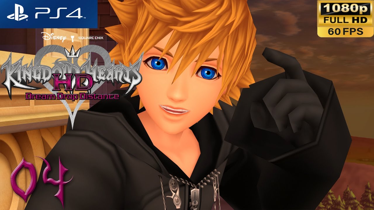[PS4 1080p 60fps] Kingdom Hearts Dream Drop Distance Прохождение HD 4 La Cite Des Cloches (Riku)