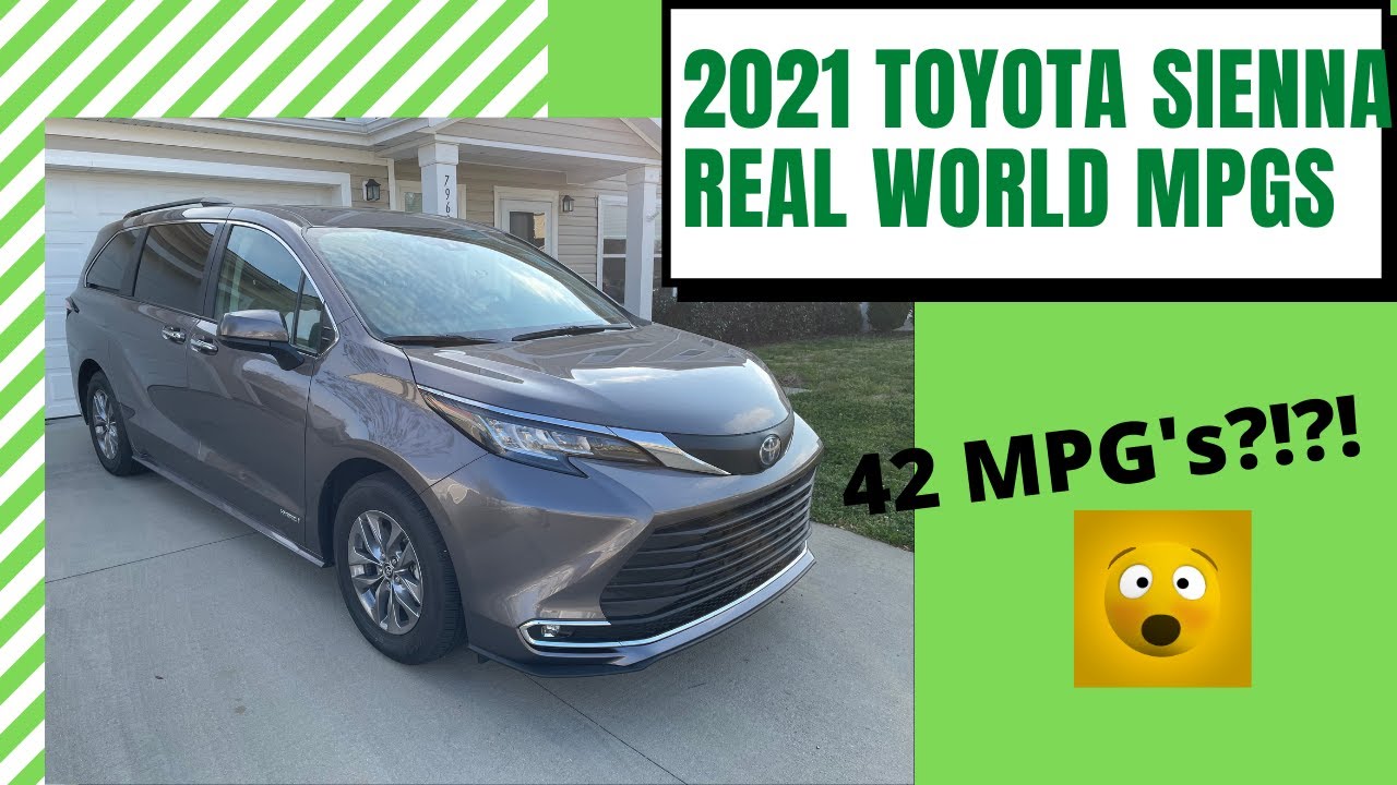 2021 Toyota Sienna Real World MPGs! 🚙💨 Plus Some Fun at Weston Lake SC