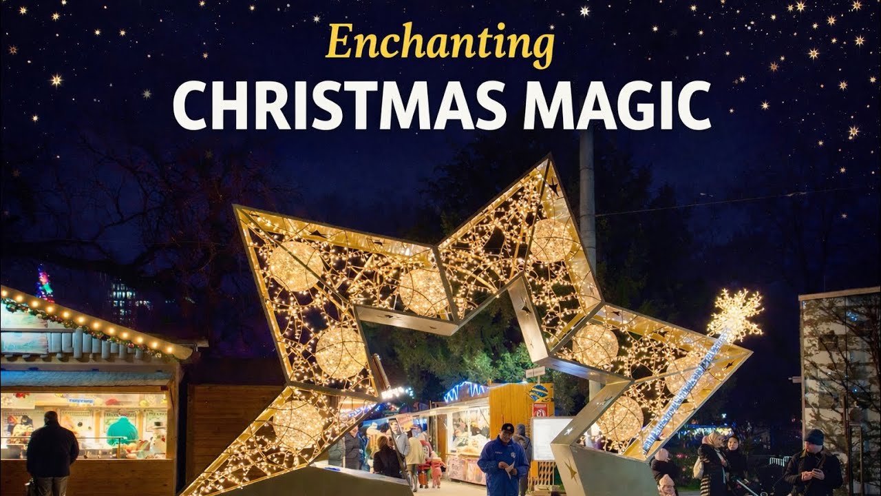 Linz Christmas Markets Volksgarten Austria  #travelvlog
