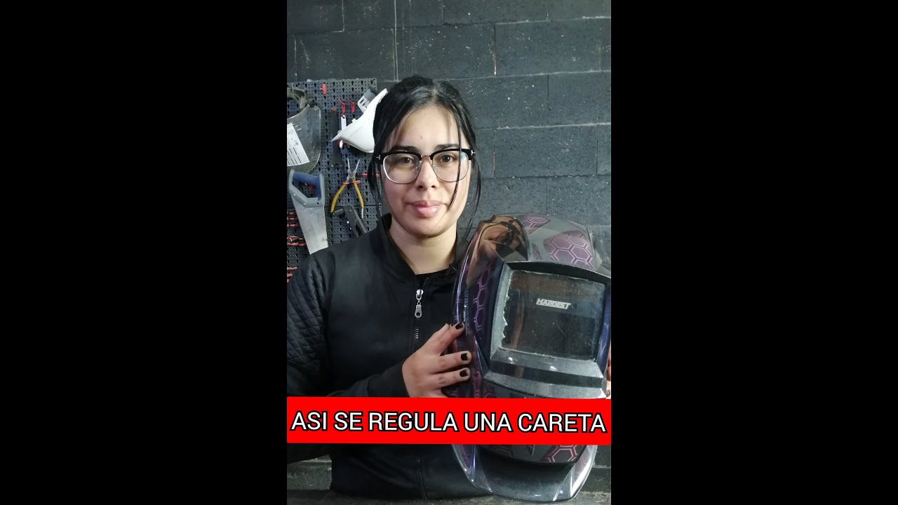 ASI se regula una careta FOTOSENSIBLE, como regular una careta
