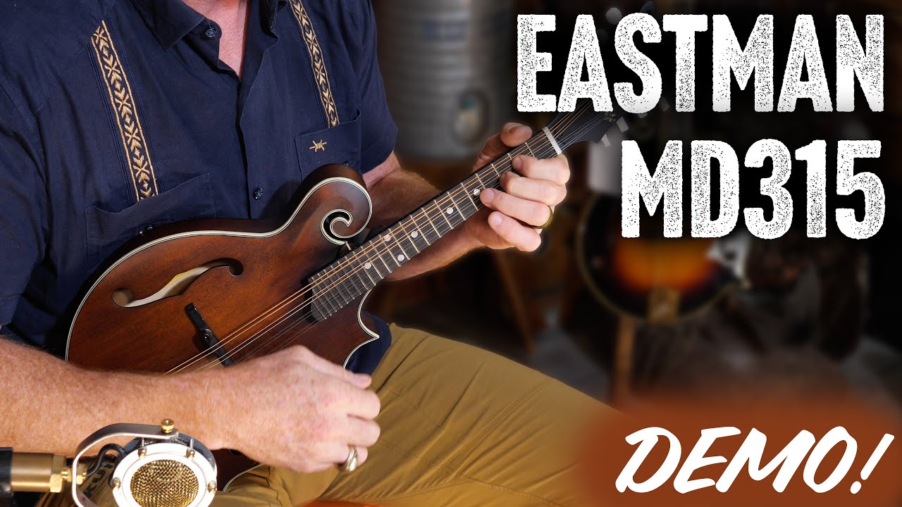 Демонстрация мандолины Eastman MD315!