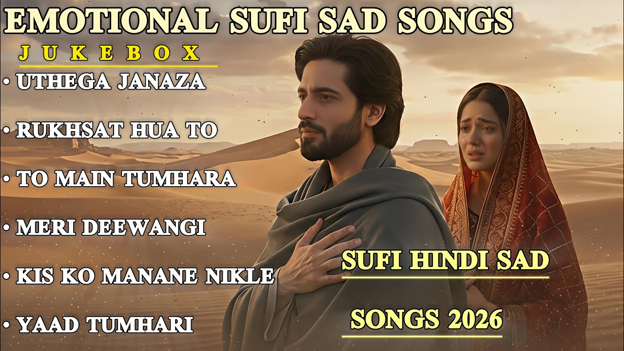 Emotional Sufi Sad Songs Jukebox 2026 | Meri Deewangi | Heart Touching Hindi Sufi Music