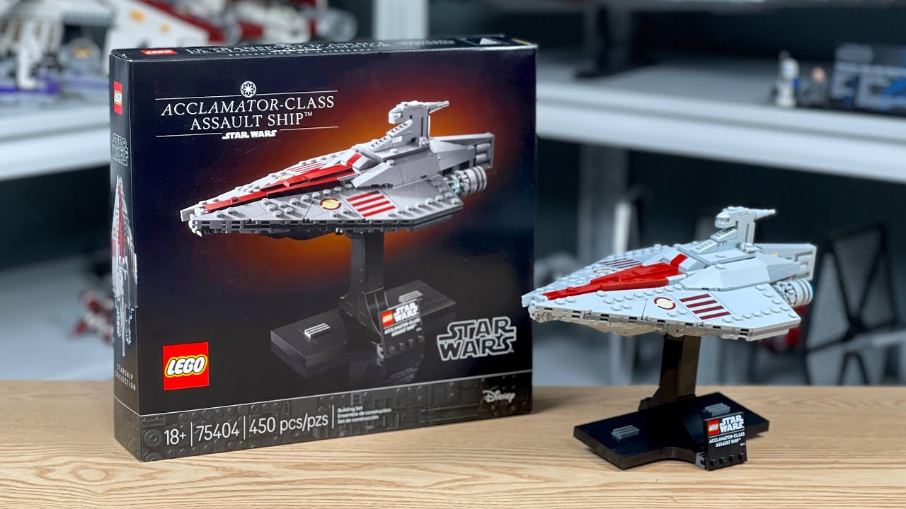 I Can't Believe LEGO Actually Made This | LEGO Star Wars 75404: Acclamator-class Assault Ship Review