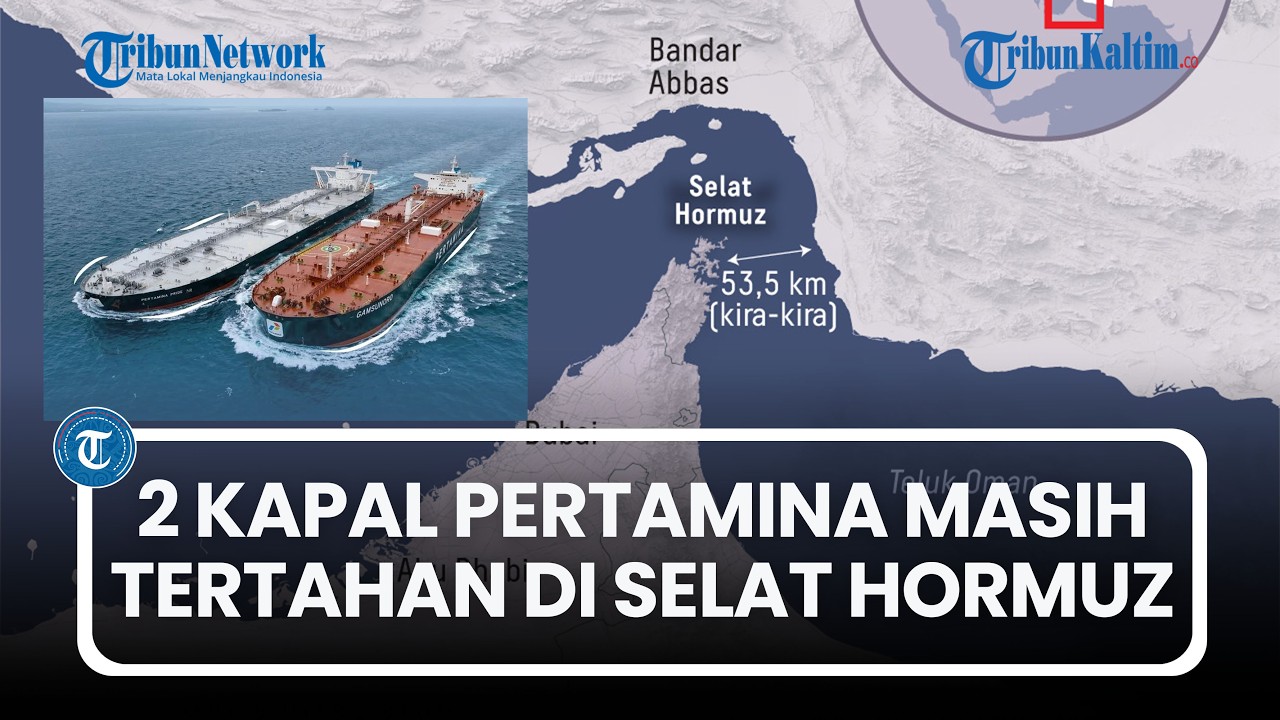 Два танкера компании Pertamina по-прежнему заблокированы в Ормузском проливе.