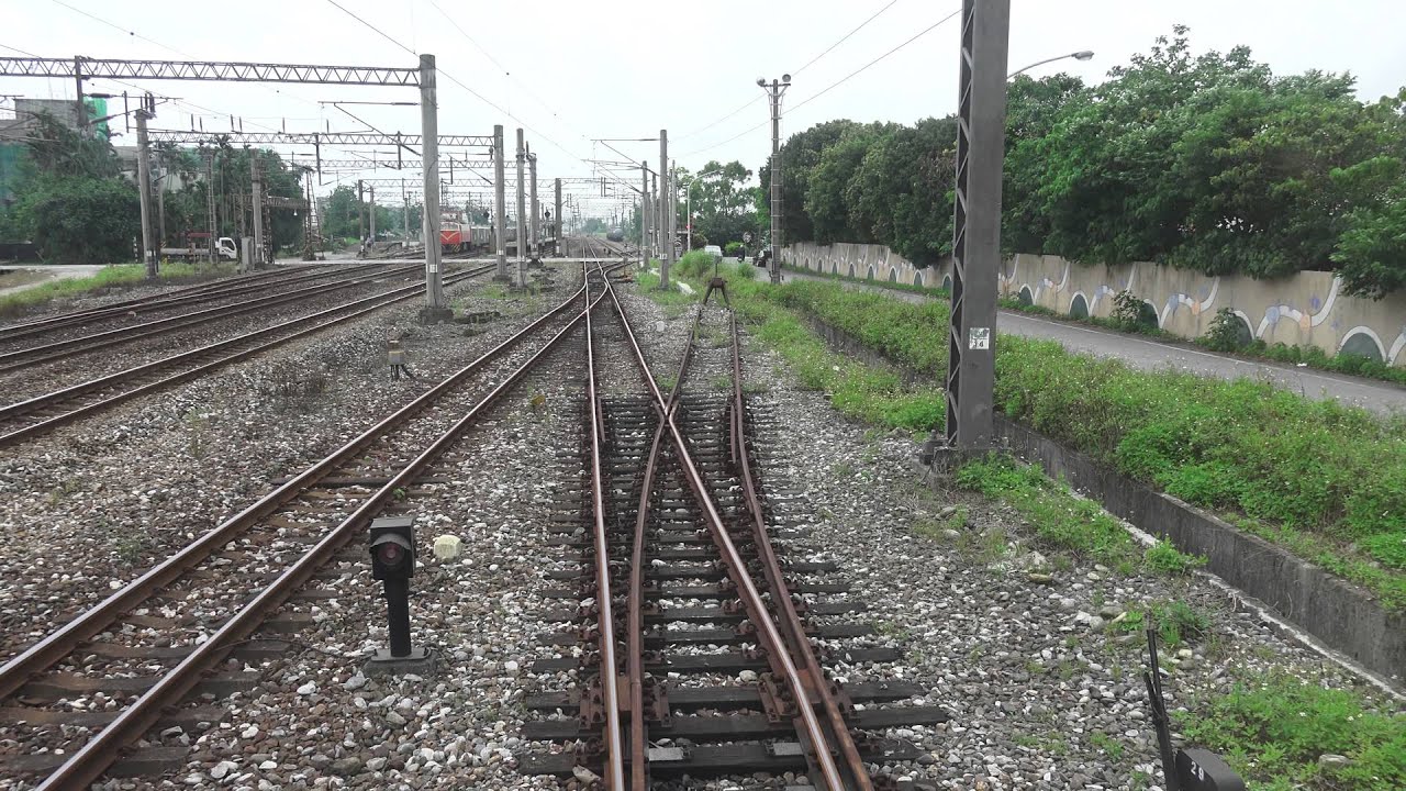 2015.4.29 台鐵 花蓮北埔 中油油庫支線 油罐車貨列 最後一日  北埔車站 - 油庫 後側路程景