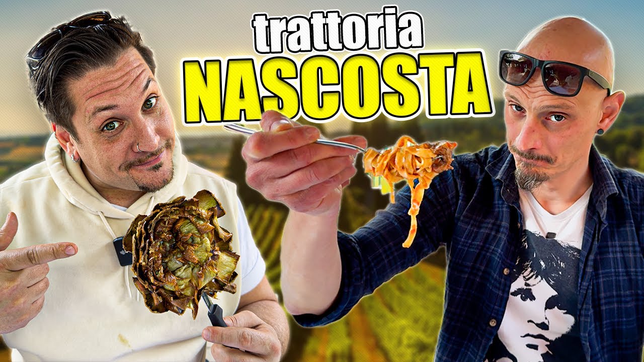 TRATTORIA SPERDUTA a CONDUZIONE FAMILIARE nelle COLLINE LAZIALI