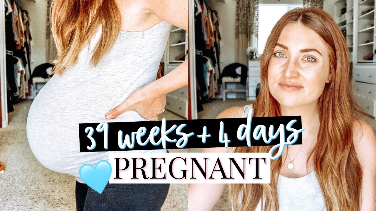 LAST PREGNANCY UPDATE! 39 WEEKS + 4 DAYS (PLUS MARSHALLS HAUL) | Kendra Atkins
