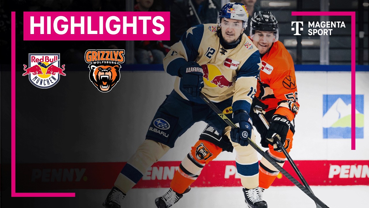 EHC Red Bull München - Grizzlys Wolfsburg | PENNY DEL | MAGENTA SPORT