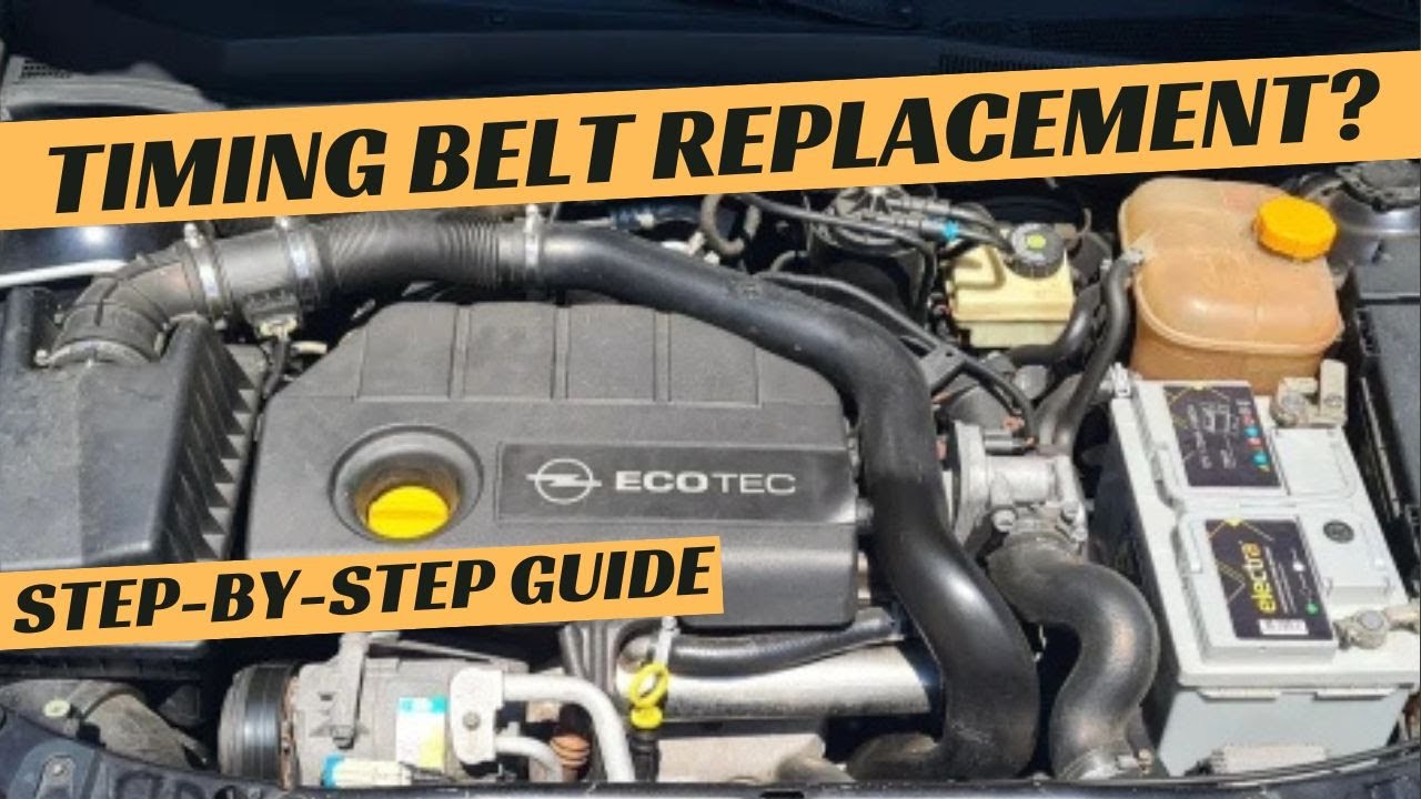 Opel 1.7 CDTI Timing Belt replacement Z17DTL Z17DTH Z17DTJ Z17DTR A17DTR A17DTJ