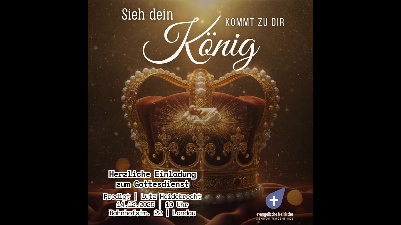 14 12 25 Lutz H  Thema: Der König kommt