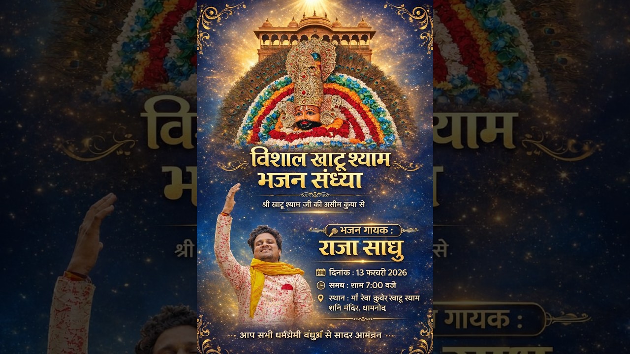 🔴LIVE - || सांवरे की महफ़िल ||