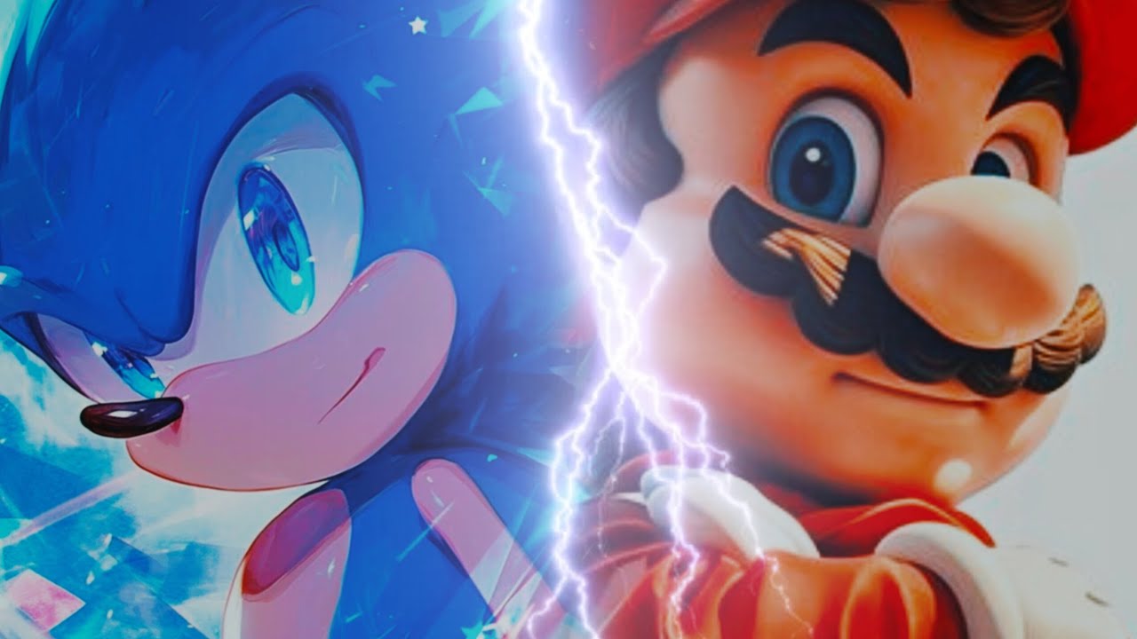 Sonic vs Mario AMV//(Ivangel music Ft Doblecero)//(Edit El letra la R)