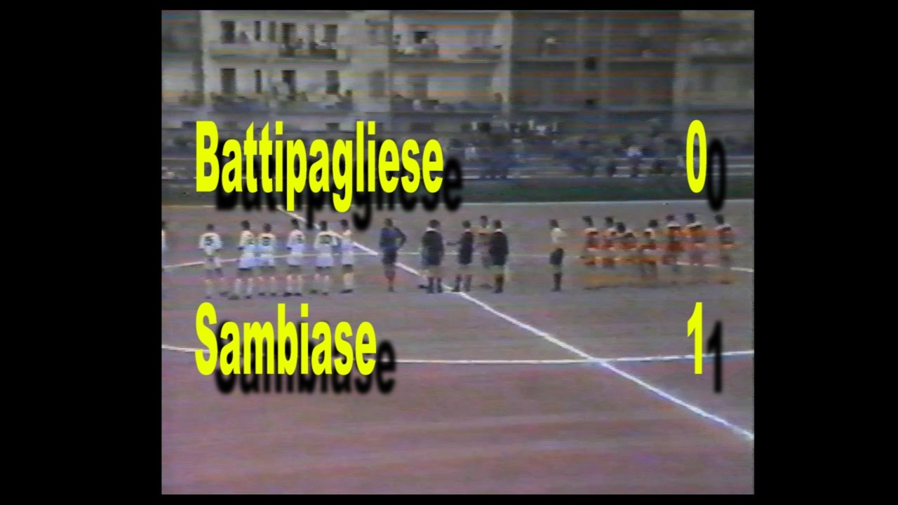 Battipagliese - Sambiase 1986/87 giornata 29 - servizio di Gianni Capozzoli
