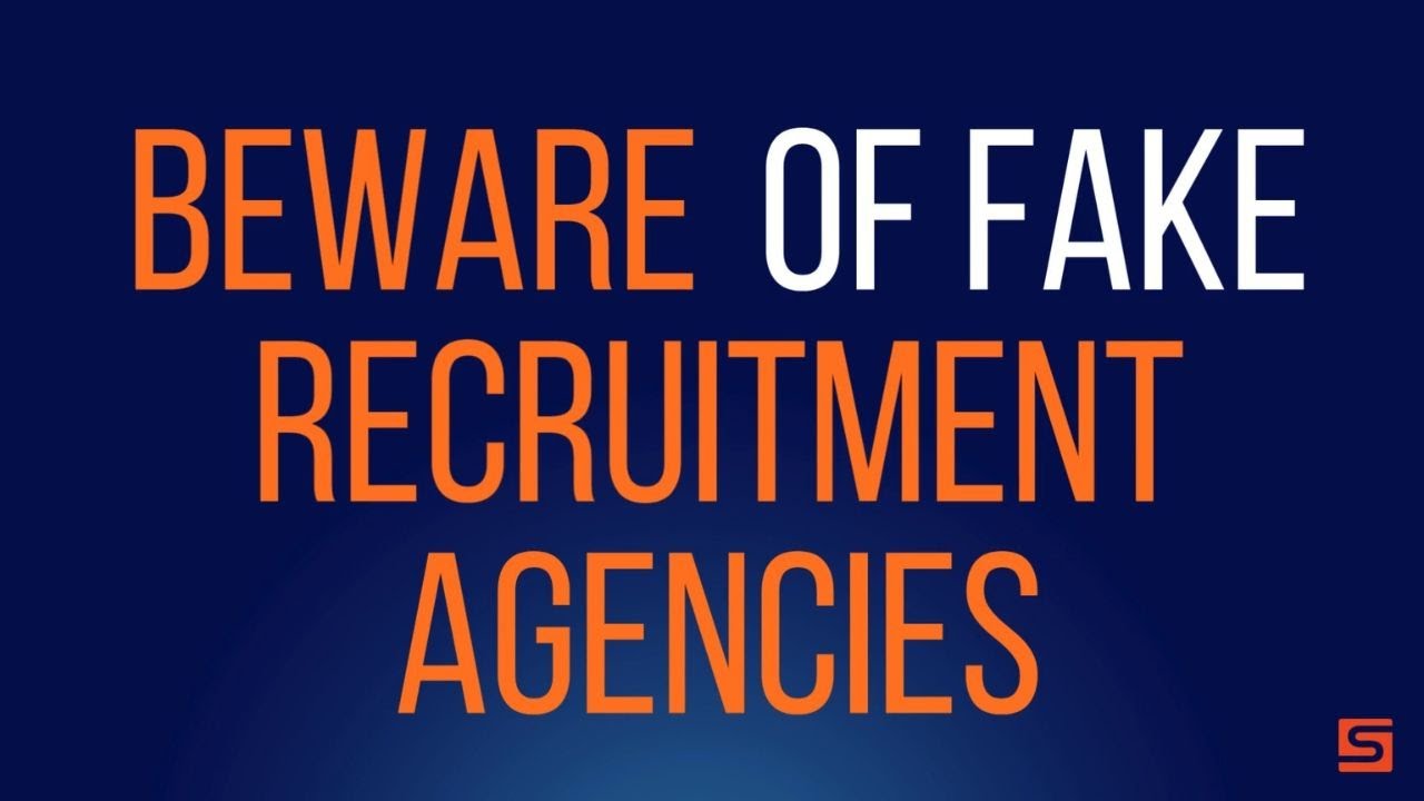 How to Spot Fake Recruitment Agencies and Avoid Scams