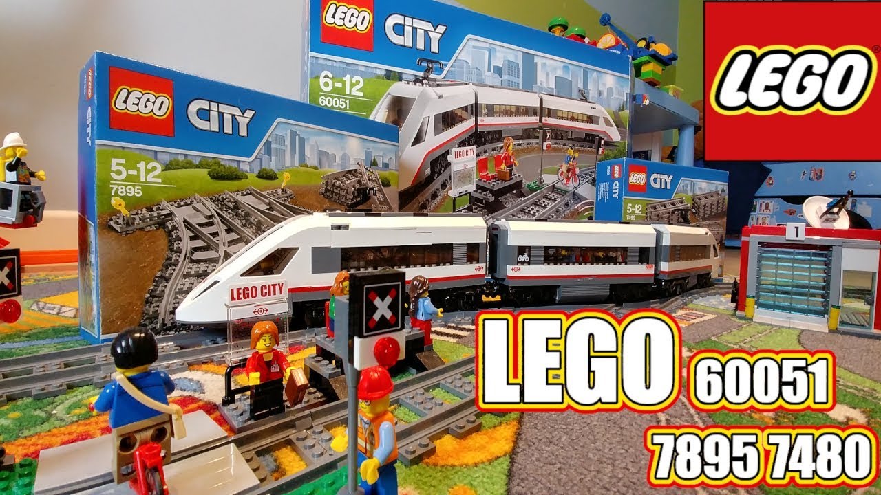 LEGO  ULTRA SZYBKI POCIĄG 60051 7895 7480 MEGA ZABAWA!