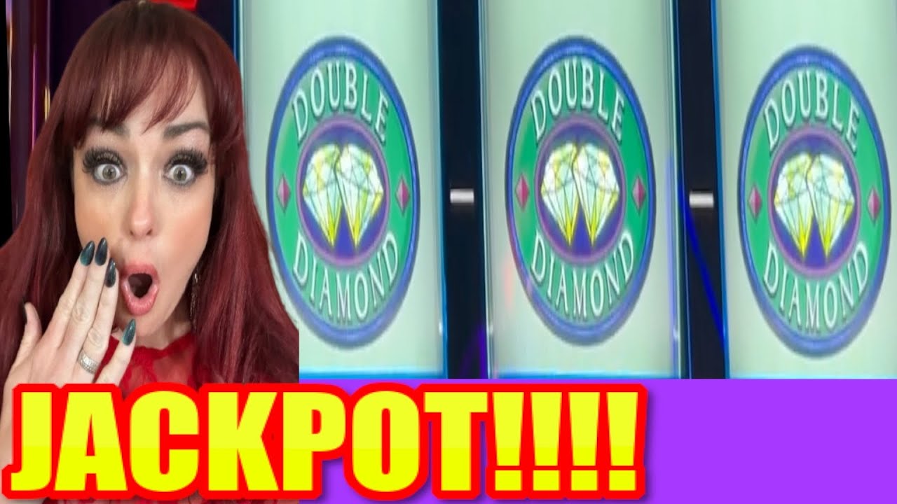 RARE JACKPOT!!! WOW! OMG! HIGH LIMIT DOUBLE DIAMOND DELUXE SLOT MACHINE (IGT)