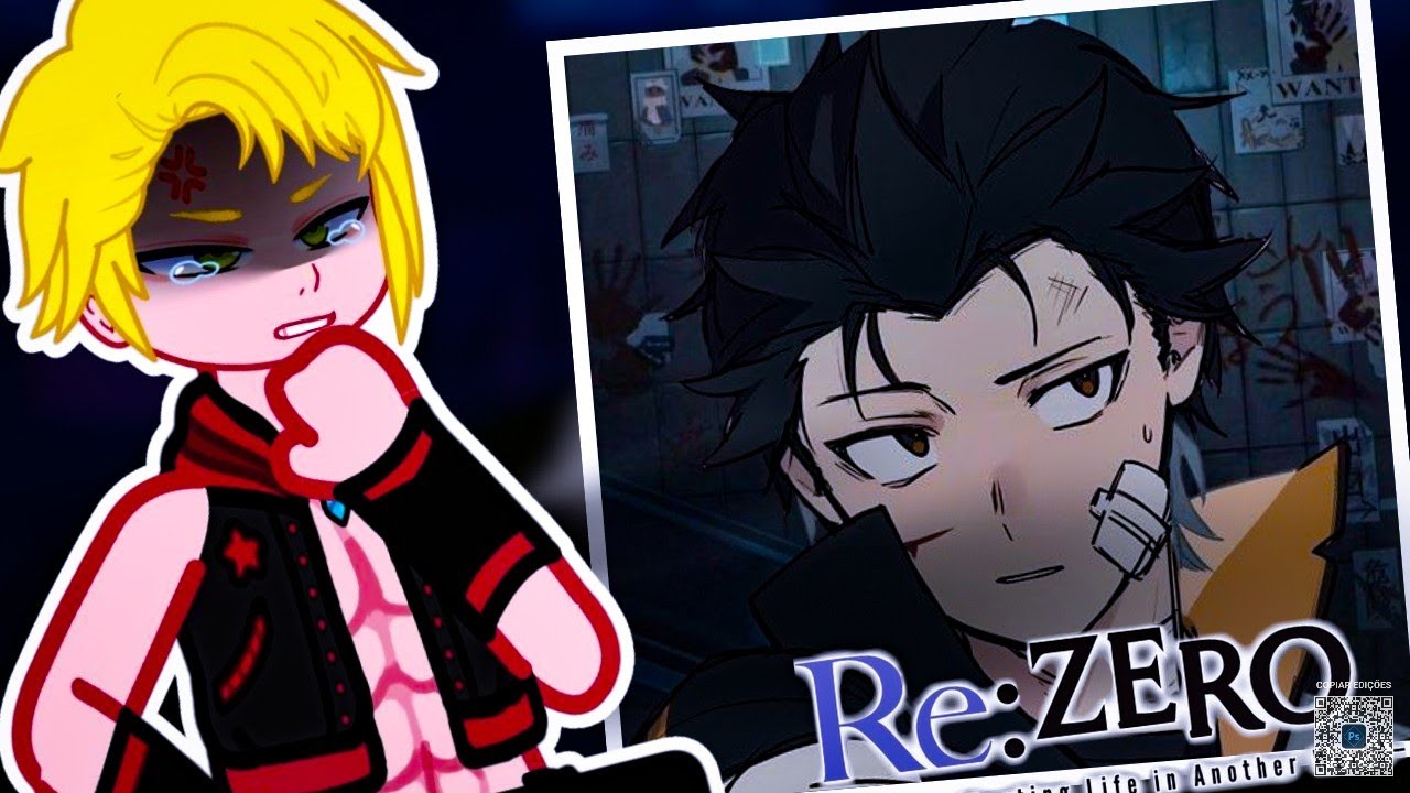 🐈‍⬛  | Re Zero: React Subaru Natsuki tiktoks | Gacha | {03\\??} | 🇧🇷🇺🇸 | 🐈‍⬛