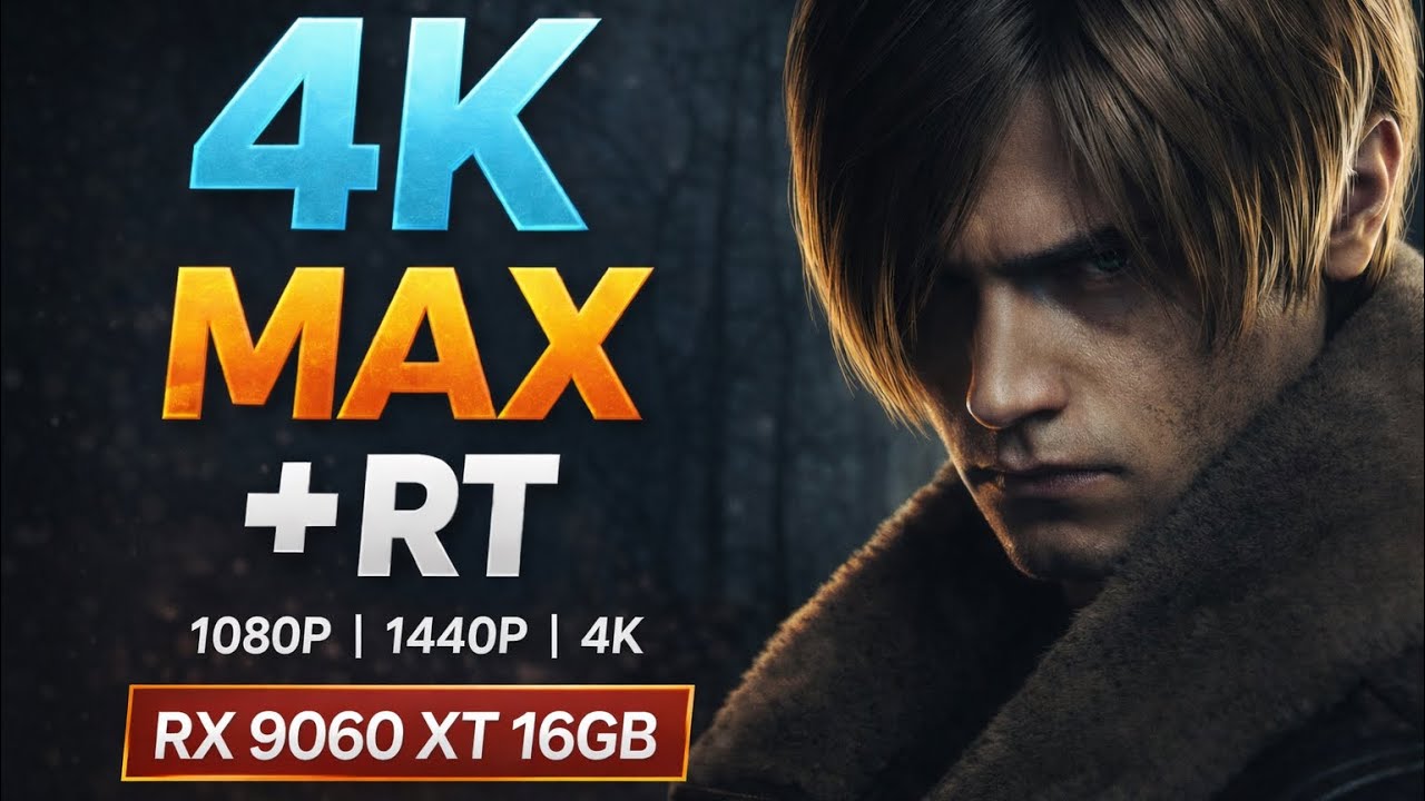 Resident Evil 4 Remake MAX Ray Tracing - Native | 1080p vs 1440p vs 4K