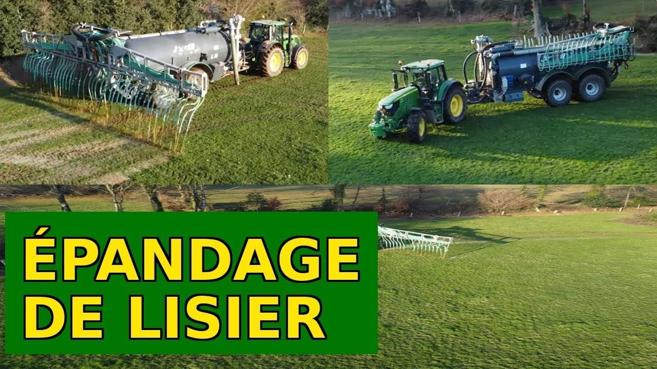 Épandage de lisier avec le John Deere et la tonne Jeantil 🚨🤩🚜