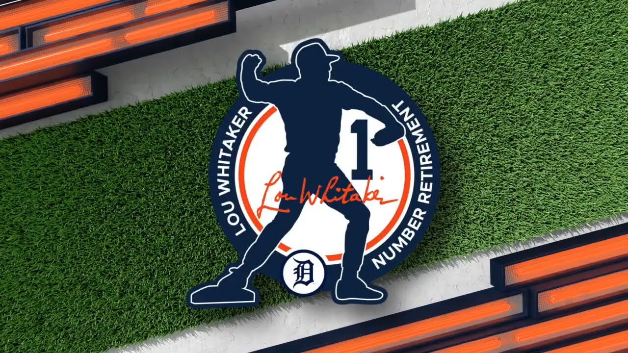 Complete Lou Whitaker Jersey Retirement Ceremony