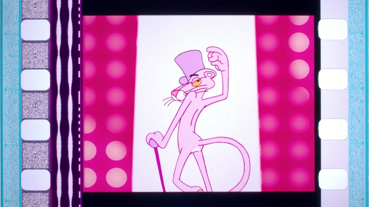 OVERSCAN: The Pink Panther (2006), 35mm film trailer