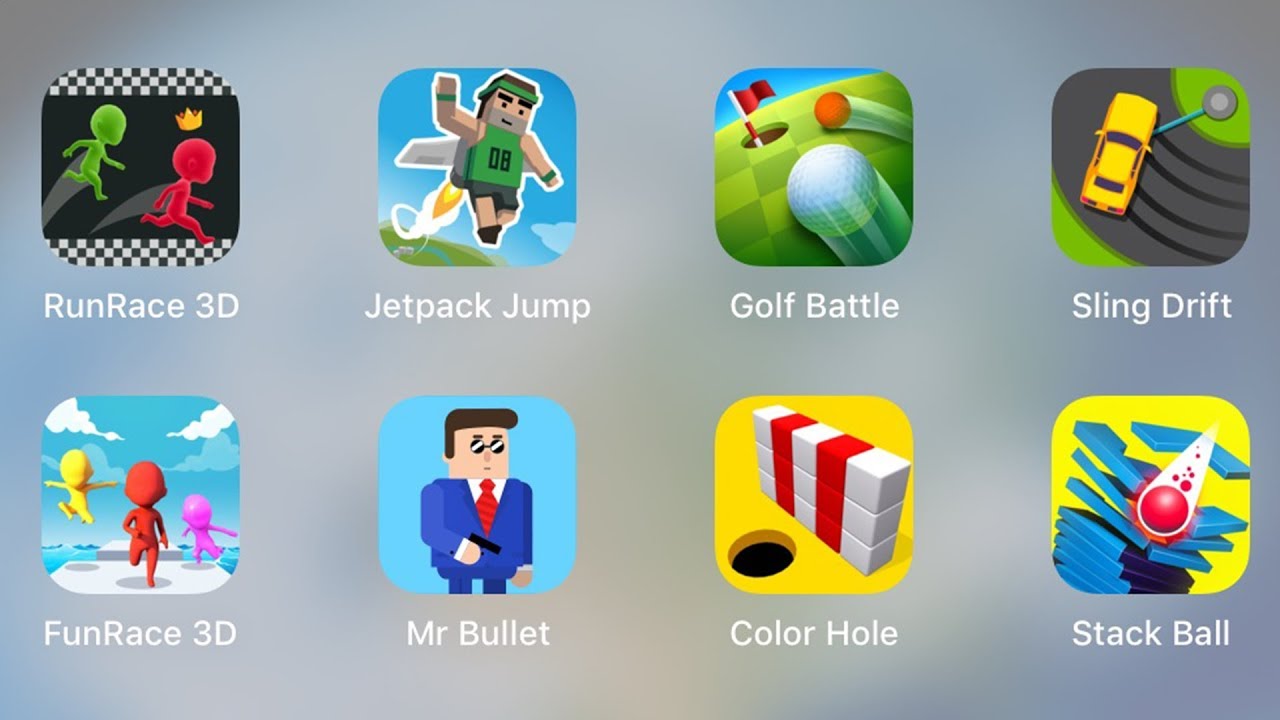 Run Race 3D | Jetpack Jump | Golf Battle | Sling Drift | Fun Race 3D | Mr Bullet | Color Hole