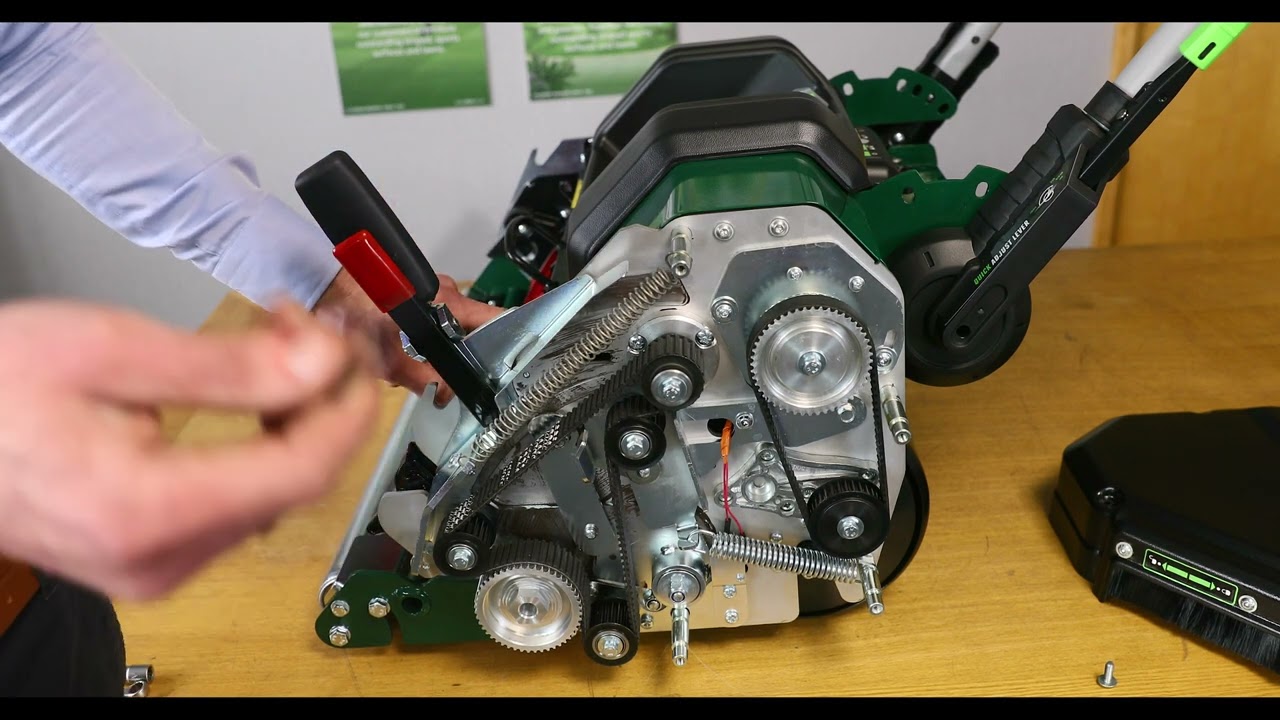 Replacing the Belts- Allett Stirling