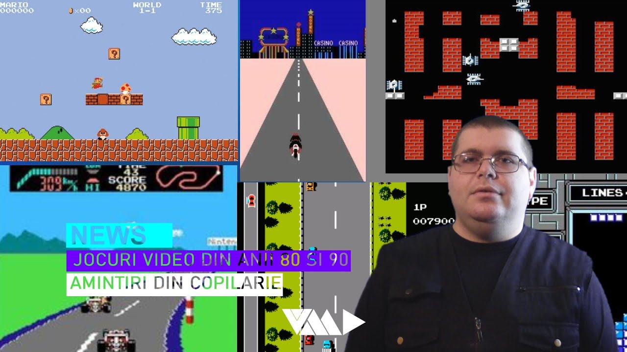Jocuri video din anii 80 şi 90 - Amintiri din copilarie
