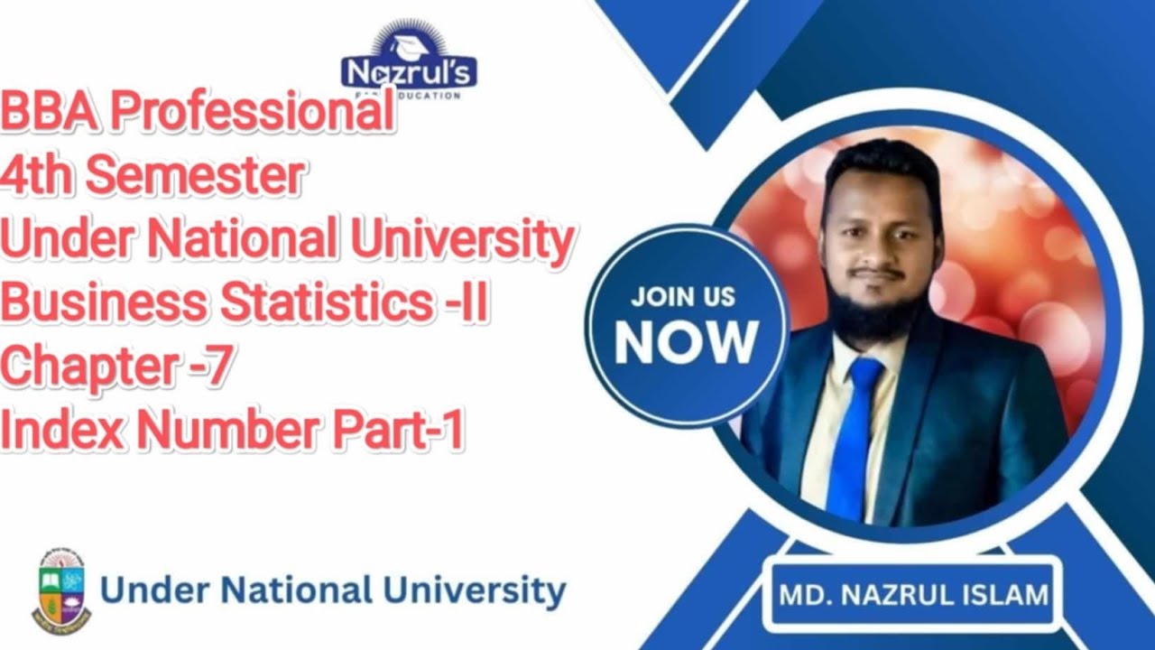 Business Stat-II Index Number BBA Professional 4th Semester