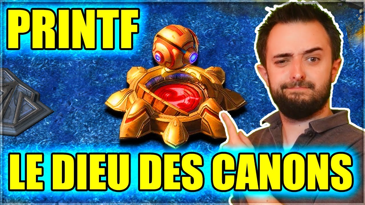 StarCraft 2 – Printf : Le MAÎTRE du Cannon Rush | Le roi du Cheese #1