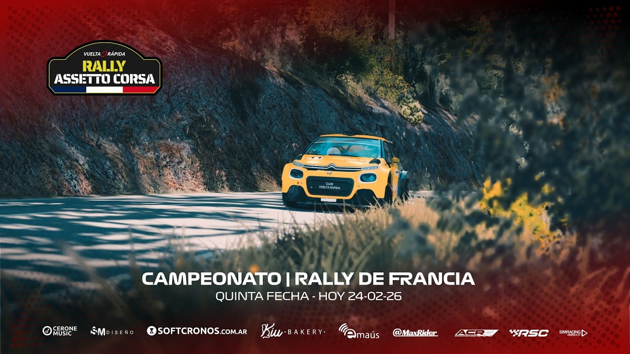 Assetto Corsa |Campeonato Rally | Circuito Francia | ClubVueltaRápida
