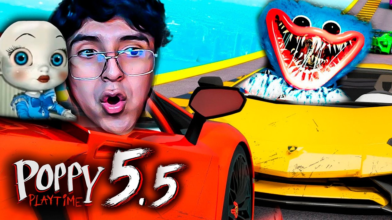 🔴 Hice  una CARRERA con HUGGY⁉️ Rápidos y Playtime 😱